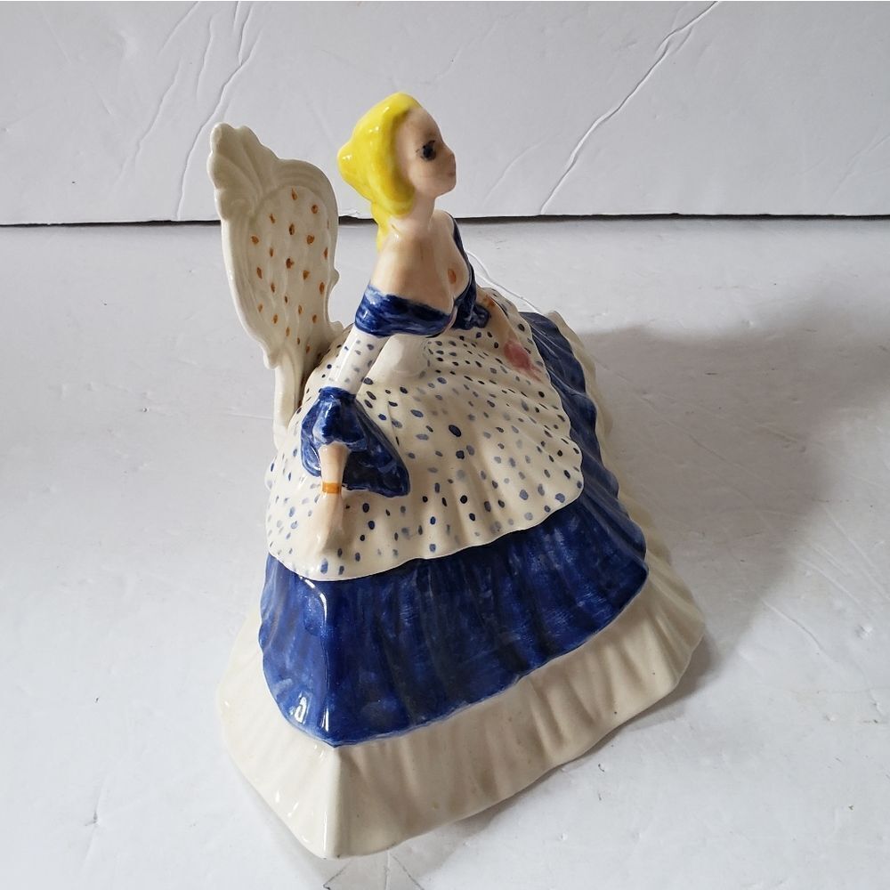 Victorian Lady Trinket Box - Picture 4 of 11